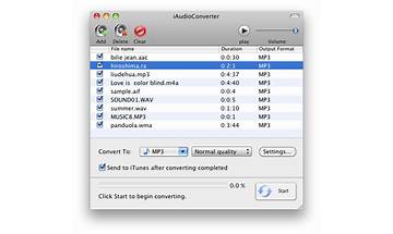 iAudioConverter for Mac - Download it from habererciyes for free